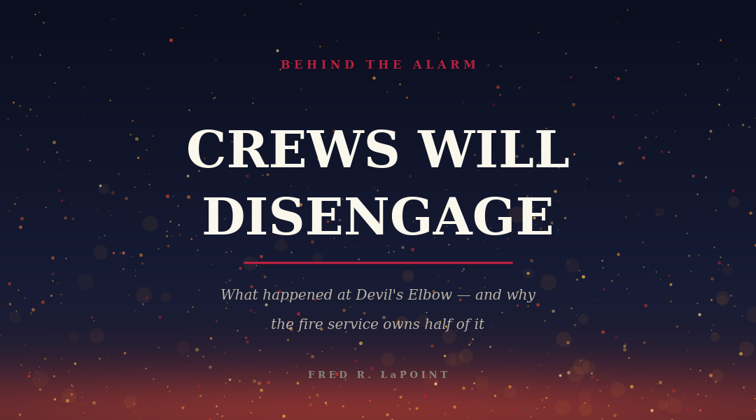 Crews Will Disengage