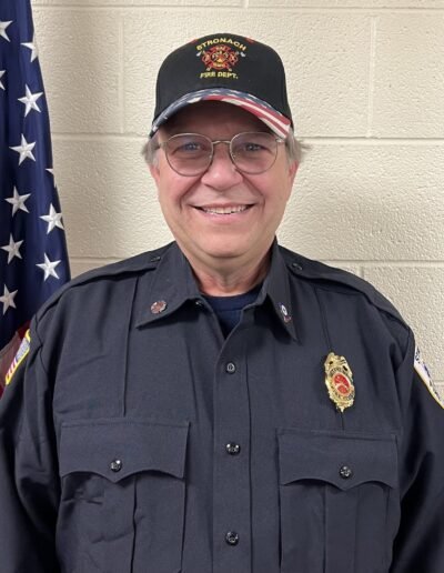 Portrait of Assistant Fire Chief Randy Stoykovich