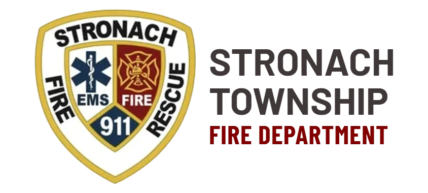 Stronach Township Fire Department logo (digitized emblem) Stronach Township Fire Department