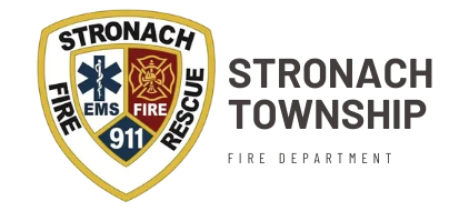 Stronach Township Fire Department logo (digitized emblem) Stronach Township Fire Department